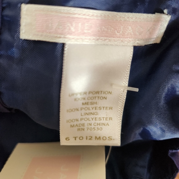 NWT Janie and Jack Blue Tulle Formal dress with diaper cover, 6 to 12 months - Picture 11 of 14